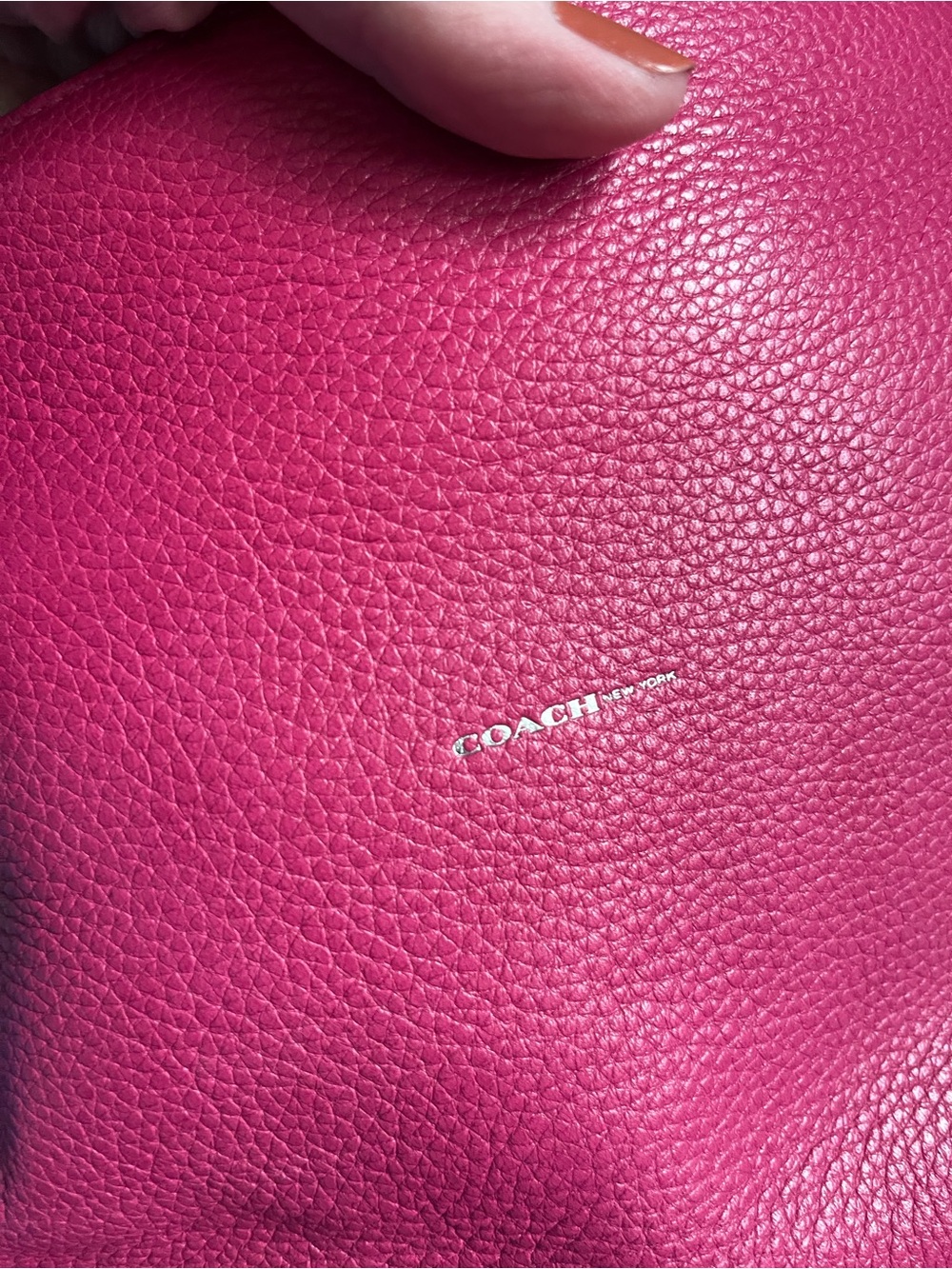 Coach Pink Leather Crossbody Bag - Picture 3 of 13